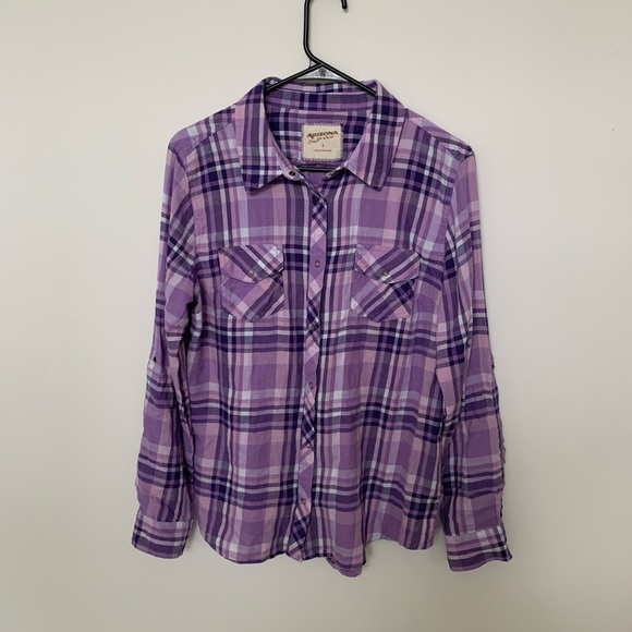 Arizona Jean Company Tops - Arizona, Button-Down Long-Sleeve Shirt